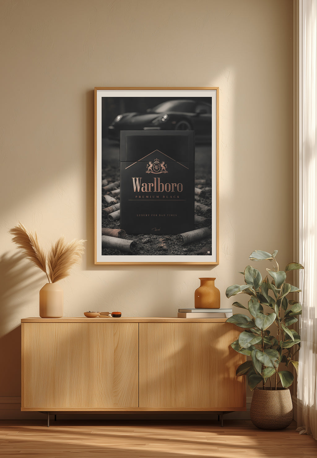 Warlboro Premium Black | Plakat