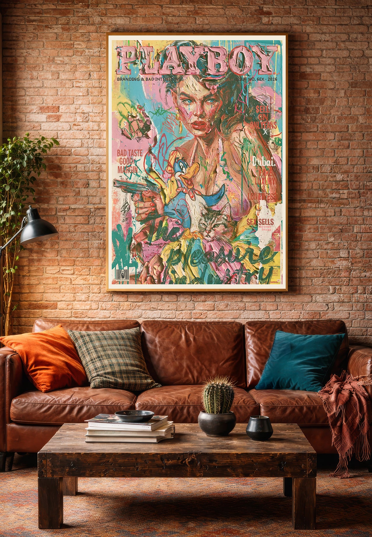 Playboy magazine cover – Street Art Kunstplakat