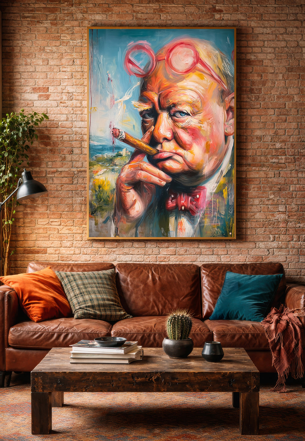 Winston Churchill  | Kunstplakat