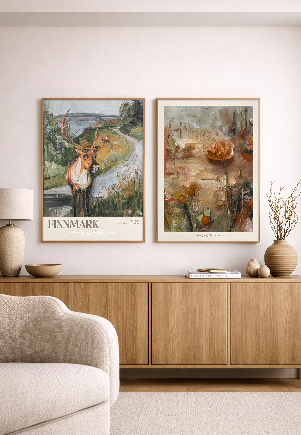 Kunstplakat | Myrlys og Multebær