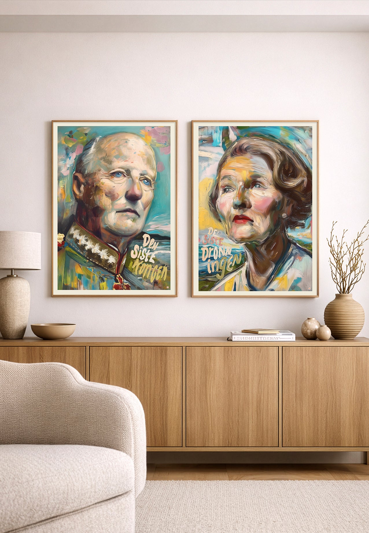 Dronning Sonja – Den Siste Dronningen | Kunstplakat