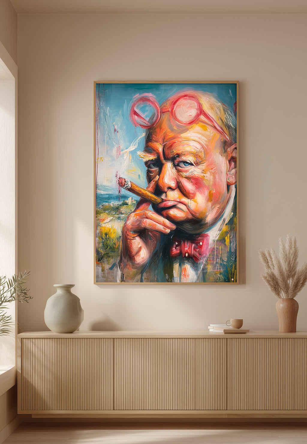 Winston Churchill  | Kunstplakat