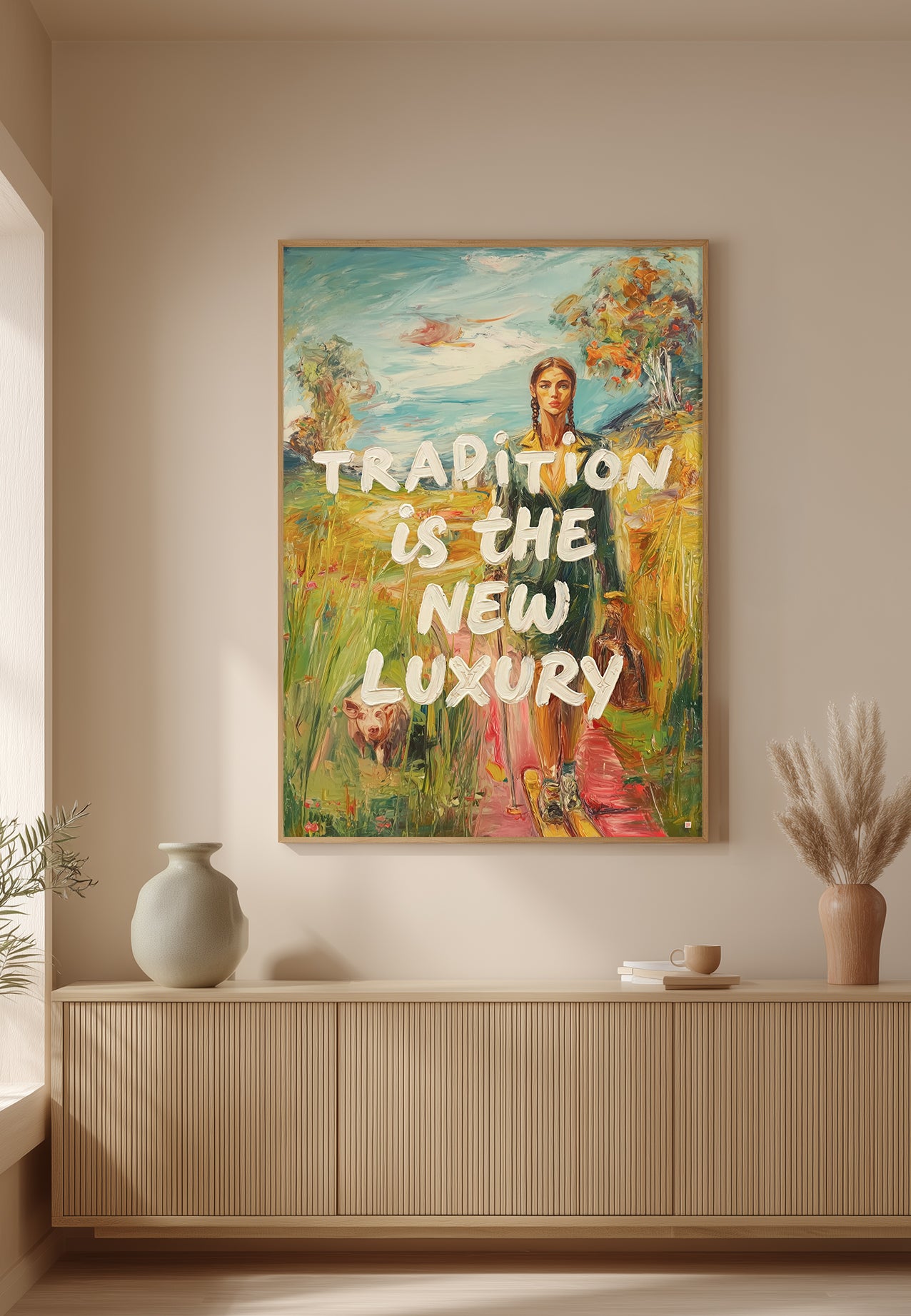 Kunstplakat | Tradition Is The New Luxury